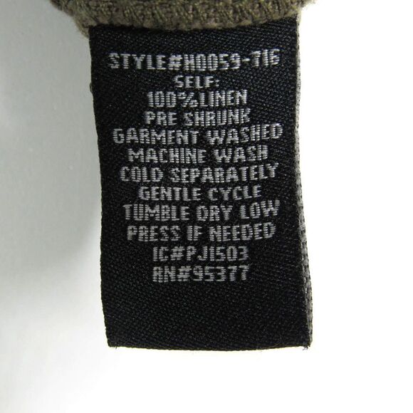 Sanctuary Linen Green Squad Women's Shorts Military Green - Picture 5 of 5